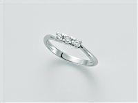 Anello Miluna Donna in Oro bianco Diamante LID3299/015G7